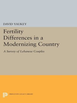 cover image of Fertility Differences in a Modernizing Country